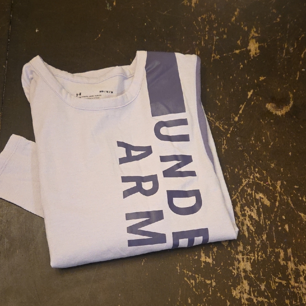 Under Armour Lavender and Violet Long Sleeve Tee - Picture 5 of 5